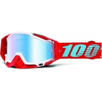 Óculos 100% racecraft kepler lente espelhada azul