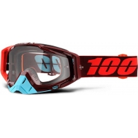 Óculos 100% racecraft kikass lente transparente