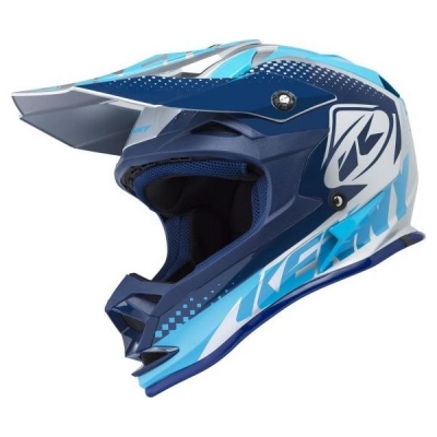 Capacete kenny performance azul 2018