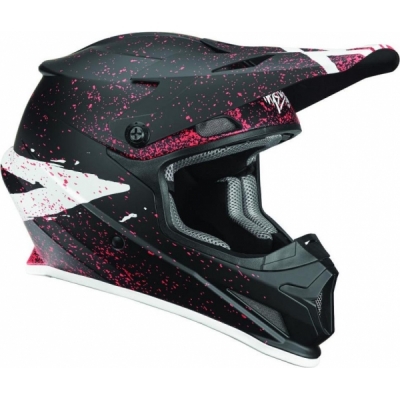Capacete thor 50th anniversary sector hype preto/coral 2018