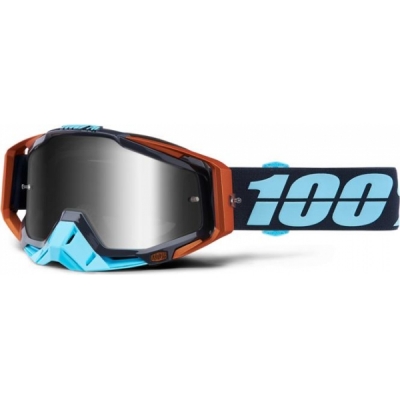 Óculos 100% racecraft ergono lente espelhada 2018