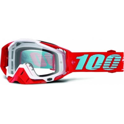 Óculos 100% racecraft kepler lente transparente