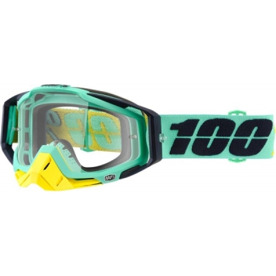 Óculos 100% racecraft kloog lente transparente