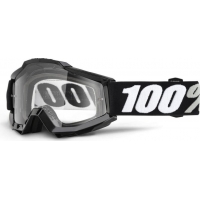 Óculos 100% accuri black tornado lente transparente