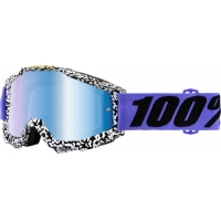 Óculos 100% accuri brentwood lente espelhada azul