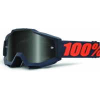 Óculos 100% accuri gunmetal sand lente fumada escura